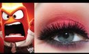 PIXAR'S INSIDE OUT: Anger Inspired Makeup Tutorial
