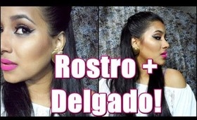 Rostro más delgado: Contorno e iluminación!