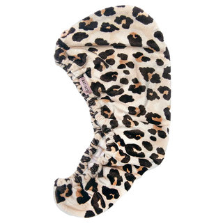 Microfiber Hair Towel Leopard