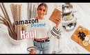 AMAZON MADE ME HEALTHY// Amazon + Home goods Haul
