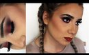 HOW TO : RED SMOKEY EYE MAKEUP TUTORIAL - MORPHE 35C TALK THROUGH