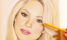 DRAWING SHAKIRA!!!