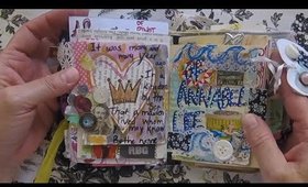 (Talking) Junk Journal Flip Through So far