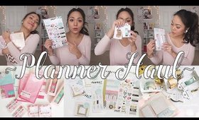 PLANNER HAUL: Target $1 Spot, Heidi Swapp, Kikki K, Michael's | Charmaine Dulak