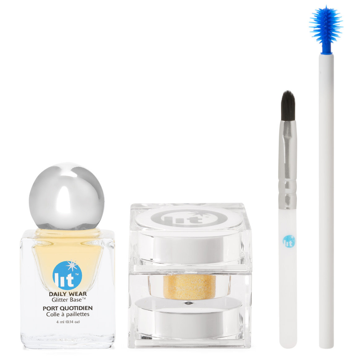 Lit Cosmetics Lit Kit: Lit Metal Kits Glisten (Silver) alternative view 1.