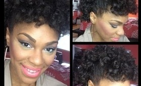 Perm Rods on 5c Natural Hair