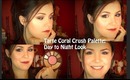 Tarte Coral Crush Palette: Day🌇 to Night🌃 Makeup Look