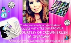 CROWN BRUSH MAKEUP SET GIVEAWAY COLLABORATION WITH TREISHAPROMUA!