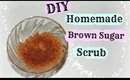 DIY Brown sugar scrub