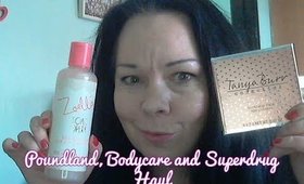 Poundland, Bodycare and Superdrug Haul