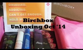 Birchbox Unboxing Oct '14