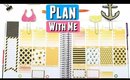 PWM: BUSY BEE Plan With Me | Erin Condren Life Planner Vertical Layout Weekly Spread #54