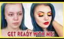 FULL FACE GET READY WITH ME | EASY SUNSET MAKEUP