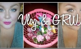 Saturday Vlog | GRWM and Hospital Care Package