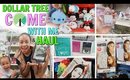 COME WITH ME TO DOLLAR TREE + HAUL!  MORE NEW FINDS! OCTOBER 9 2018