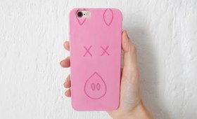 DIY Shane Dawson x Jeffree Star Pink Pig Mirror Inspired Phone Case