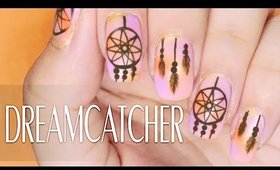 Dreamcatcher nail art