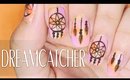 Dreamcatcher nail art
