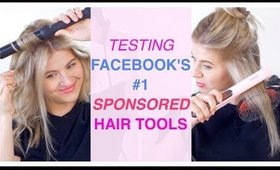 Testing Facebook's NUMBER ONE Sponsored Hair Tool: L'ANGE!