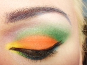 The Circus Is In Town. {My makeup i wore to Cirque du Solei} - 8th july 2011