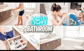 HUGE PRODUCTS DECLUTTERING | ORGANIZING OUR NEW BATHROOM 2019 | DIANA SUSMA