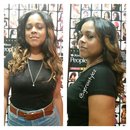 Partial sew-in