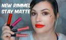 NEW Rimmel London Stay Matte Liquid Lip Colour Review of Collection