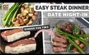 Easy Steak Dinner for Two Ft. CrowdCow | Valentine's Dinner At Home