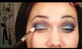 Aqua Gradiant Makeup Tutorial