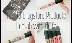 ❤ Top 10 Drugstore Products | collab with Aoife | Just Me Beth ❤