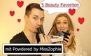 5 Beauty Favoriten mit Powdered by MissZophie