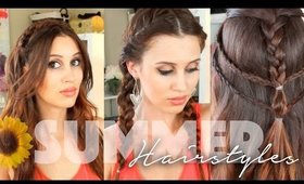 EASY Braided Hairstyles for Summer!