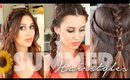 EASY Braided Hairstyles for Summer!
