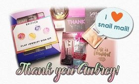 Happy Mail ~ Thank You Aubrey! | Prize Mail Is My Happy Mail  | PrettyThingsRock