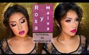 Maquillaje ROSA  Y MALVA / Mauve & pink makeup tutorial | auroramakeup