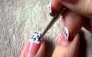 pink cheetah nail tutorial