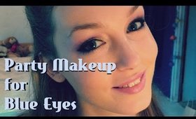 Party Makeup for Blue Eyes || HollyReed