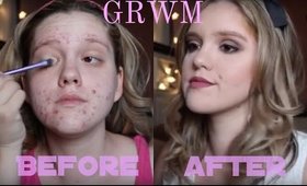 GRWM - Pink Mauve Makeup - Makeup By K-Flash