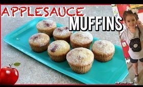 After School Snack: Applesauce Muffins