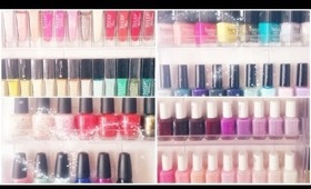 Updated Nail Polish Collection and Storage 2013! AndreaMatillano