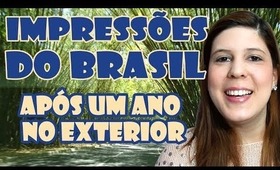 Impressões do Brasil após morar um ano no exterior