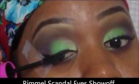 Jamaicanmakeupartist Inspired Yummy Green and Purp
