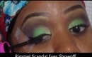 Jamaicanmakeupartist Inspired Yummy Green and Purp