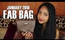FAB BAG January 2018 | Unboxing & Review | Stacey Castanha