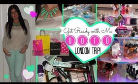 Get Ready With Me | OOTD London Trip!