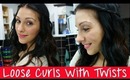 Loose Curls With Twists (Curling Wand) Easy Fall Hair Tutorial | Instant Beauty ♡