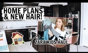 VLOG: NEW HAIR, KIDS HAUL, HOME PLANS | Kendra Atkins