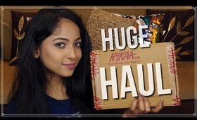 HUGE NYKAA HAUL + SWATCHES | Wet n Wild, Maybelline Matte Ink, LOreal, etc | Stacey Castanha