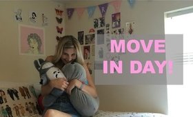 College Move-In Vlog (Chapman University)| ScarlettHeartsMakeup