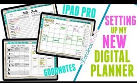 Setting up my New Digital Planner using Good Notes, Setting up my New Digital Planner on my iPad Pro